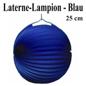 Laterne-Lampion Blau, 25 cm