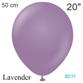 Luftballon in Vintage-Farbe Lavender, 20"
