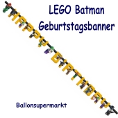 Kindergeburtstagsbanner LEGO Batman