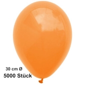 Luftballon Mandarin, Pastell, gute Qualität, 5000 Stück