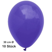 Luftballon Violett, Pastell, gute Qualität, 10 Stück