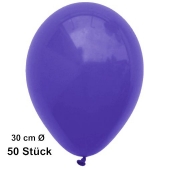 Luftballon Violett, Pastell, gute Qualität, 50 Stück