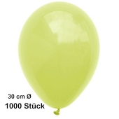 Luftballon Zitronengelb, Pastell, gute Qualität, 1000 Stück