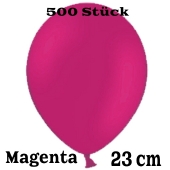Luftballons 23 cm, Magenta, 500 Stück, günstig und preiswert