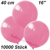 Luftballons 40 cm, Rosa, 10000 Stück