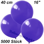 Luftballons 40 cm, Violett, 5000 Stück