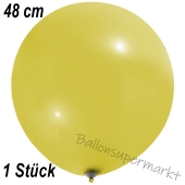 Großer Luftballon, 48-51 cm, Gelb