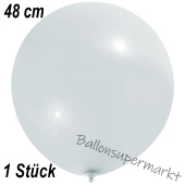 Großer Luftballon, 48-51 cm, Transparent