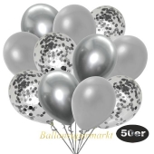 luftballons-50er-pack-15-silber-konfetti-und-18-metallic-silber-17-chrome-silber