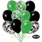 luftballons-50er-pack-8-gruen-konfetti-7-schwarz-konfetti-und-18-metallic-gruen-17-metallic-schwarz