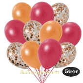 luftballons-50er-pack-15-orange-konfetti-und-18-metallic-rot-17-metallic-orange