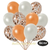 luftballons-50er-pack-15-orange-konfetti-und-18-metallic-weiss-17-metallic-orange