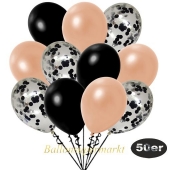 luftballons-50er-pack-15-schwarz-konfetti-und-18-metallic-lachs-17-metallic-schwarz