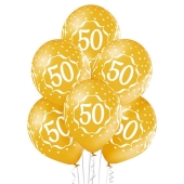 Luftballons 50 Jahre, Gold