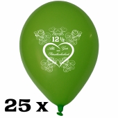 Luftballons zur Petersilienhochzeit, 25 Stück, 30 cm Latexballons
