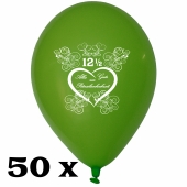 Luftballons zur Petersilienhochzeit, 50 Stück, 30 cm Latexballons