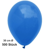 Luftballon Blau, Pastell, gute Qualität, 500 Stück