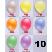 Perlmutt Luftballons, 30cm, 10 Stück