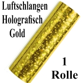 Luftschlangen Gold Holografisch