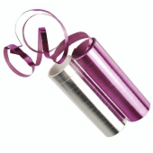 Doppelpackung Luftschlangen, metallic silber und pink