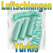 Luftschlangen Türkis