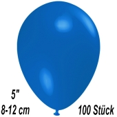 Luftballons 12 cm, Blau, 100 Stück