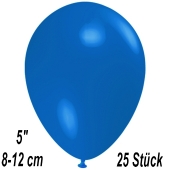 Luftballons 12 cm, Blau, 25 Stück
