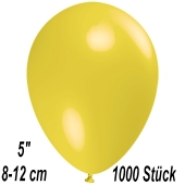 Luftballons 12 cm, Gelb, 1000 Stück