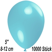 Luftballons 12 cm, Hellblau, 10000 Stück