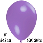 Luftballons 12 cm, Lavendel, 5000 Stück