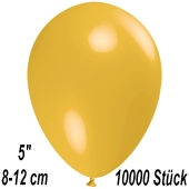 Luftballons 12 cm, Maisgelb, 10000 Stück