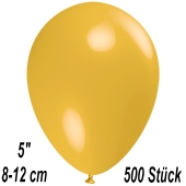 Luftballons 12 cm, Maisgelb, 500 Stück