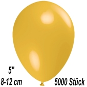 Luftballons 12 cm, Maisgelb, 5000 Stück