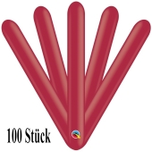 Qualatex Modellierballons, 260 Q, 100 Stück, Maroon