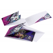 Monster High Einladungskarten zum Kindergeburtstag