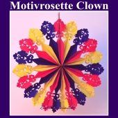 Motivrosette Clown