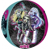 Monster High Orbz, großer  Luftballon aus Folie mit Helium