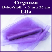 Organza Deko-Stoff, Lila