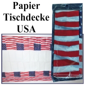 Papier Tischdecke USA