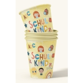 Pappbecher zum Schulanfang-Schulkind