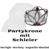 Tiara mit Schleier