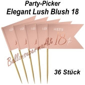 Party-Picker Elegant Lush Blush 18, Dekoration zum 18. Geburtstag