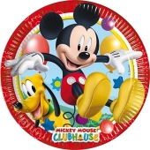 Micky Maus Partyteller zum Kindergeburtstag