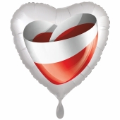 Polen Herzballon