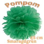 Pompom Smaragdgruen, 25 cm