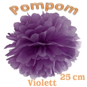 Pompom Violett, 25 cm