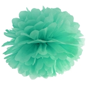 Pompom Mintgrün, Deko Hochzeit