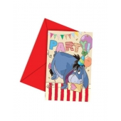 Winnie the Pooh Einladungskarten zum Kindergeburtstag