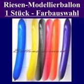 Riesen-Modellierballon, 1 Stück, Farbauswahl