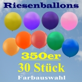 Riesenballons 350er, 30 Stück